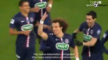 David Luiz Goal PSG 1 - 0 AS Monaco Coupe de France