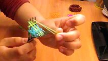 Como hacer pulseras con dos tenedores