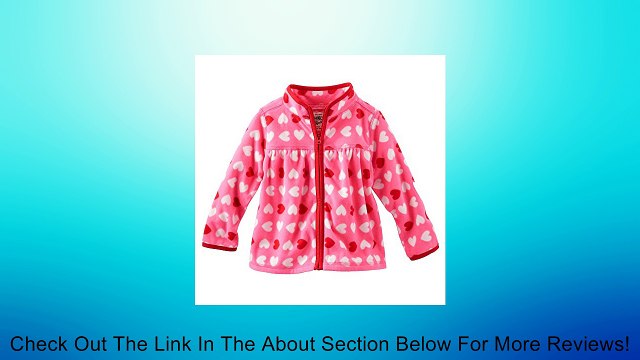 OshKosh B'gosh Girl's Full-Zip Fleece Cozie Jacket Review