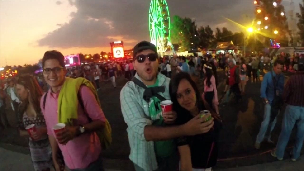 Palereando en el EDC México 2015 - HD - GoPro HERO3+ Black Edition