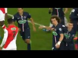Goal David Luiz - PSG 1-0 Monaco - 04-03-2015