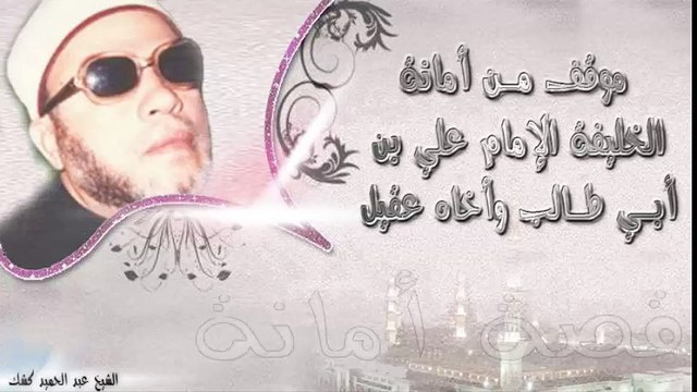 الشيخ عبد الحميد كشك / أمانة الخليفة علي بن أبي طالب وأخاه عقيل