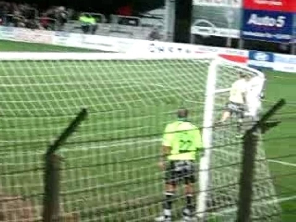 Coup franc suivi d'un corner pour Eupen