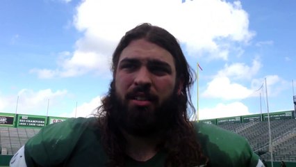 Arturo Uzdavinis would rather not have attention on the OL: video