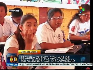 Nicaragua promueve inclusión de la educación especial