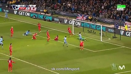 Манчестер Сити 1_0 Лестер _ Гол Сильвы