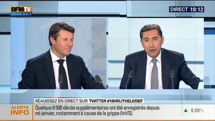 Christian Estrosi face à Laurent Neumann