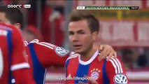 Mario Götze Goal ~ Bayern Munich 2-0 Braunschweig ~ 04/03/2015 ~ DFB Pokal