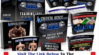 Critical Bench Discount Link Bonus + Discount