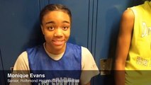 Richmond Heights girls basketball players chat about sectional final 41-39 win