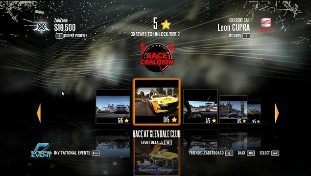 NFS: Shift - Career #2a Seat Leon CUPRA @ Glendale Club