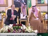 Warm Welcome - King Salman Bin Abdulaziz personally greeted Pakistani PM Nawaz Sharif at the Airport