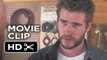 Cut Bank Movie CLIP - Lucky Don't Run in the Family (2015) - Liam Hemsworth Movie HD