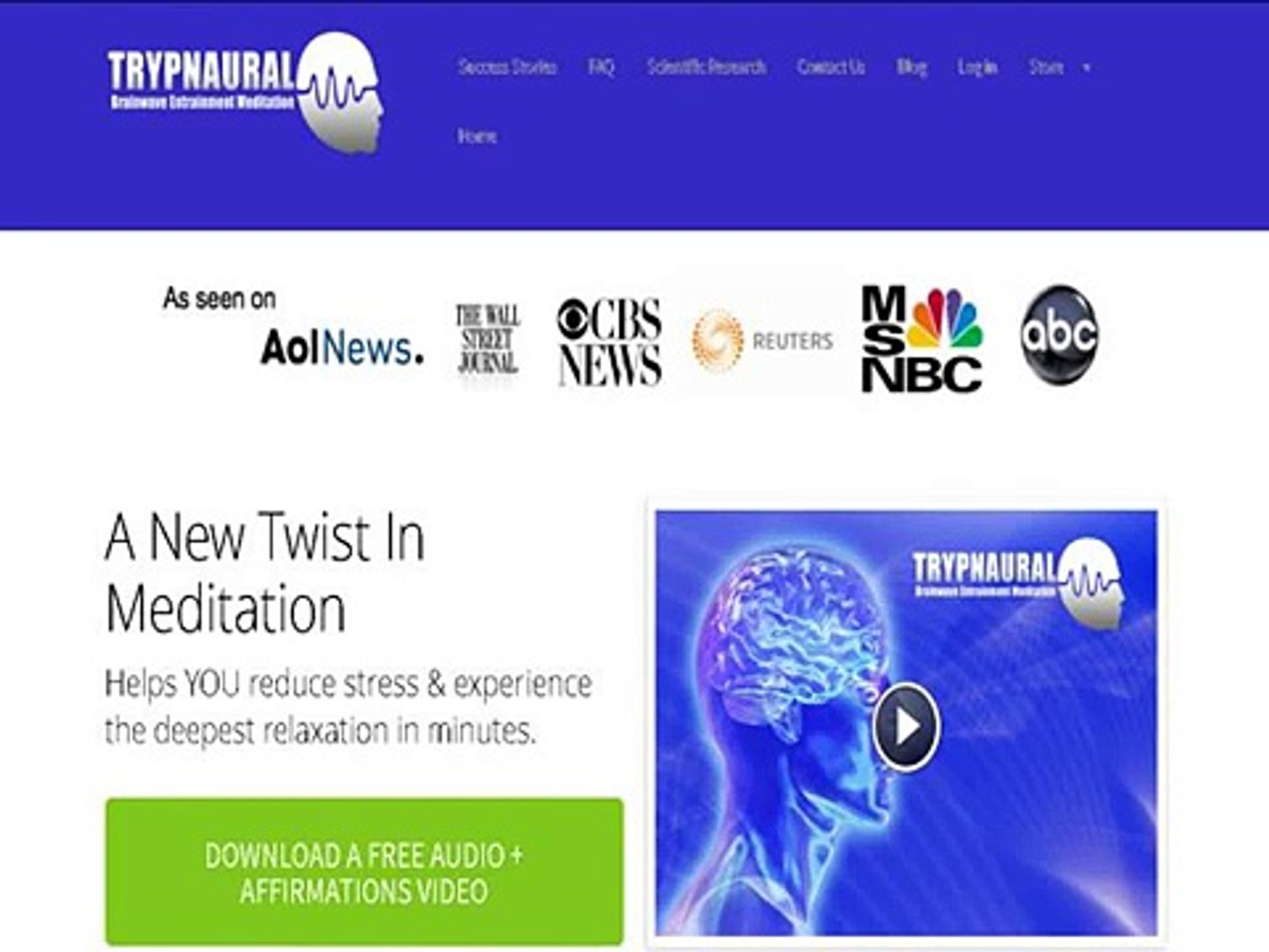⁣Trypnaural Meditation - Premier CB Meditation Program