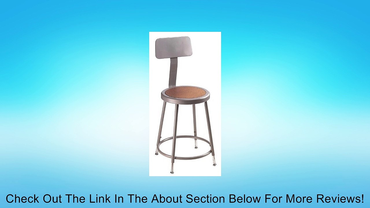 24inH Stool with Backrest ICA250 Review