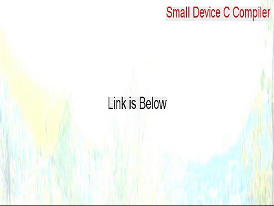 Small Device C Compiler (SDCC) Keygen [small device c compiler tutorial 2015]