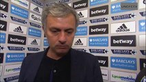 Reaction : Jose Mourinho on West Ham