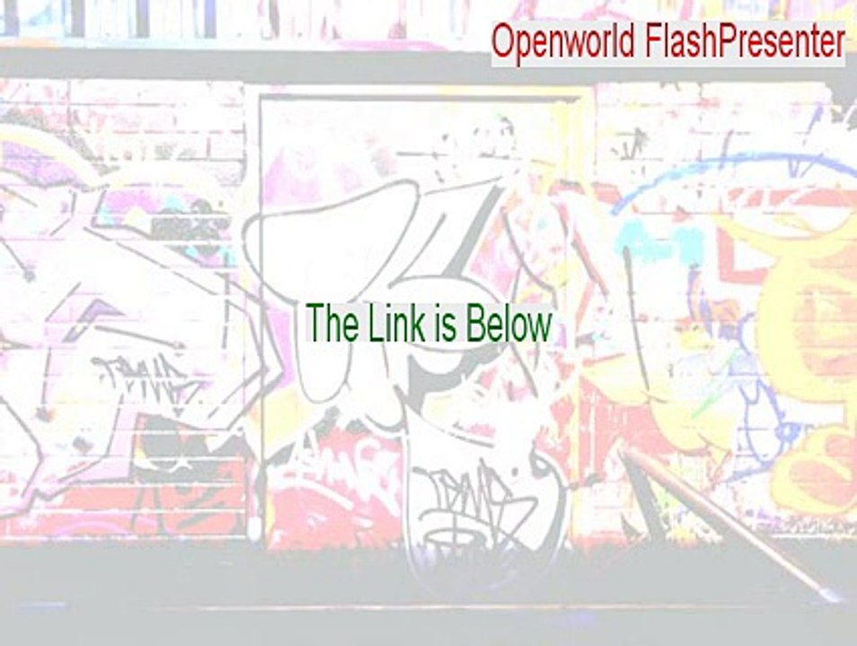 Openworld FlashPresenter Crack - Instant Download 2015