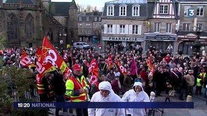 Abattoirs AIM : manifestation de soutien aux salariés