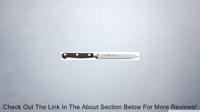 Zwilling J.A. Henckels Twin Pro S 5-Inch Stainless-Steel Serrated Utility Knife Review