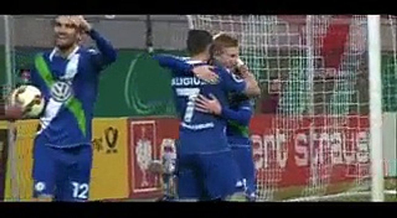 RB Leipzig Vs Wolfsburg 0-2 Highlights [DFB Pokal] 04-03-2015