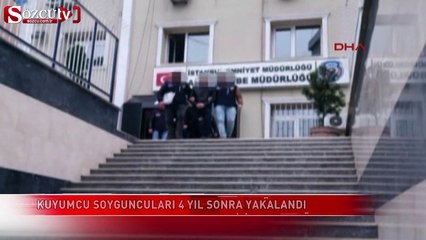 Soygundan 4 yıl sonra yakalandılar!