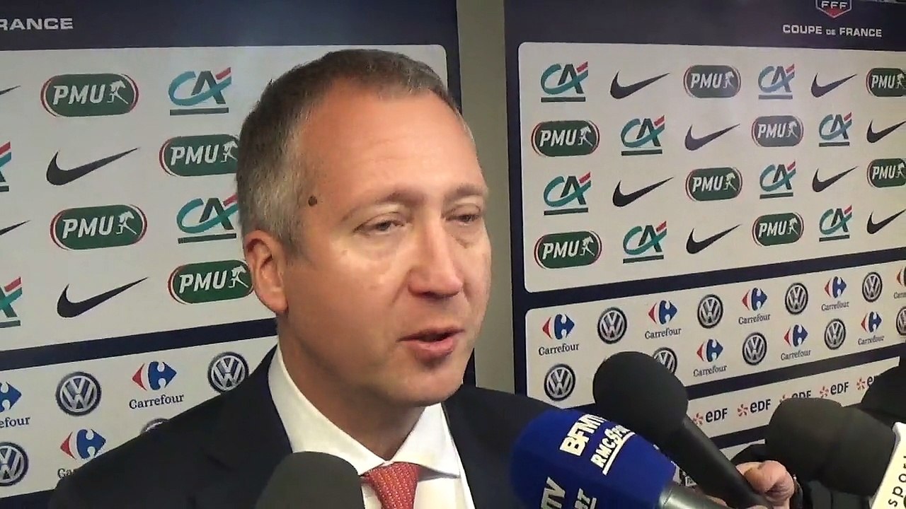 Réaction de Vadim Vasilyev, Vice-Président de Monaco, en zone mixte après PSG-Monaco (2-0)