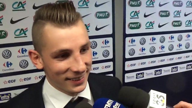 Réaction de Lucas Digne en zone mixte après PSG-Monaco (2-0)