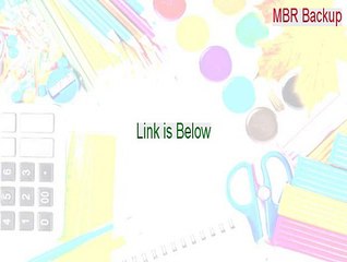 MBR Backup Keygen [Download Here]