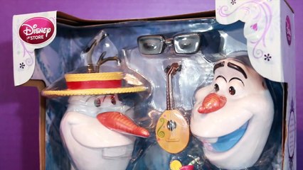 Frozen Olaf In Summer Mix 'Em Up Disney Store Toy Review AllToyCollector