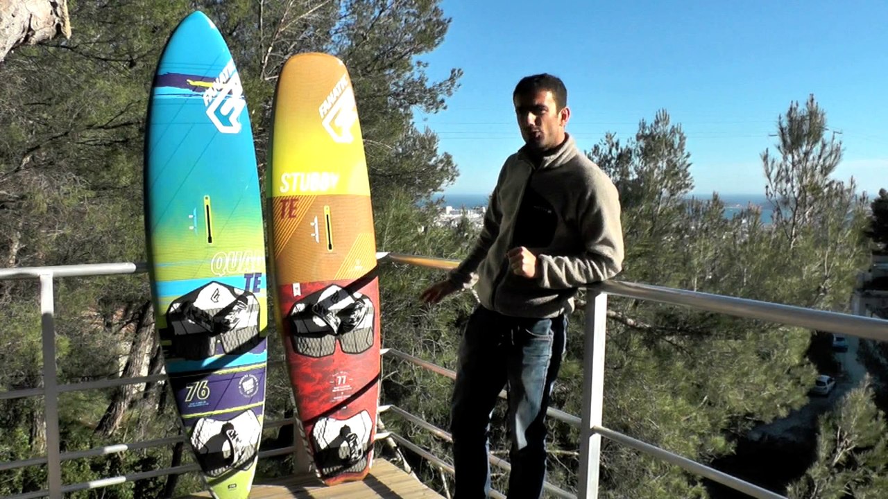 Fanatic Stubby TE 2016 presentée par Erwan Jauffroy de Wind Magazine