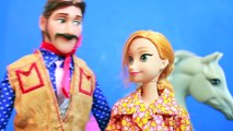 Frozen Play-Doh Anna Hans WESTERN COWBOY Sheriff Kristoff Sven Disney Barbie Parody AllToyCollector