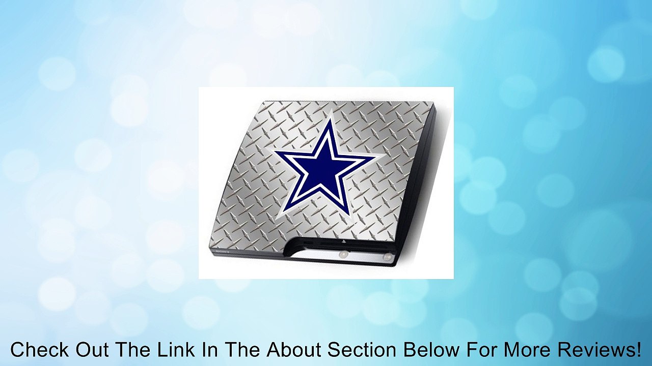 Playstation 3 DALLAS COWBOYS PS3 Slim Decal Sticker Skin DP Review
