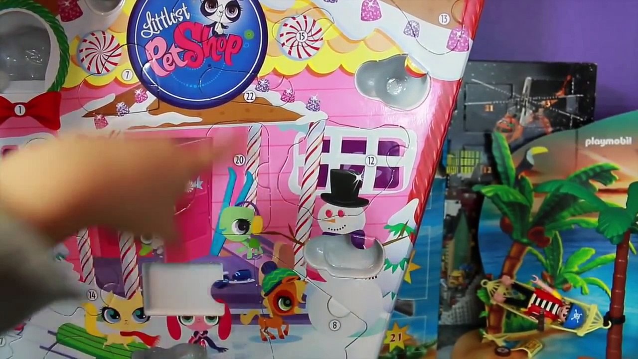 Frozen Surprise Toys Advent  DAY 12 New LPS Play-Doh Food Lego City Playmobil Frozen Toby