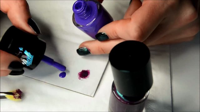 Galaxy Nails Tutorial * Galaktyczne paznokcie krok po kroku