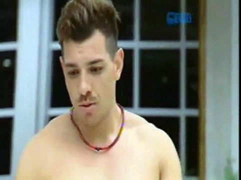 Adrilles e Cezar apos a eliminacao da Talita - 04.03.2015