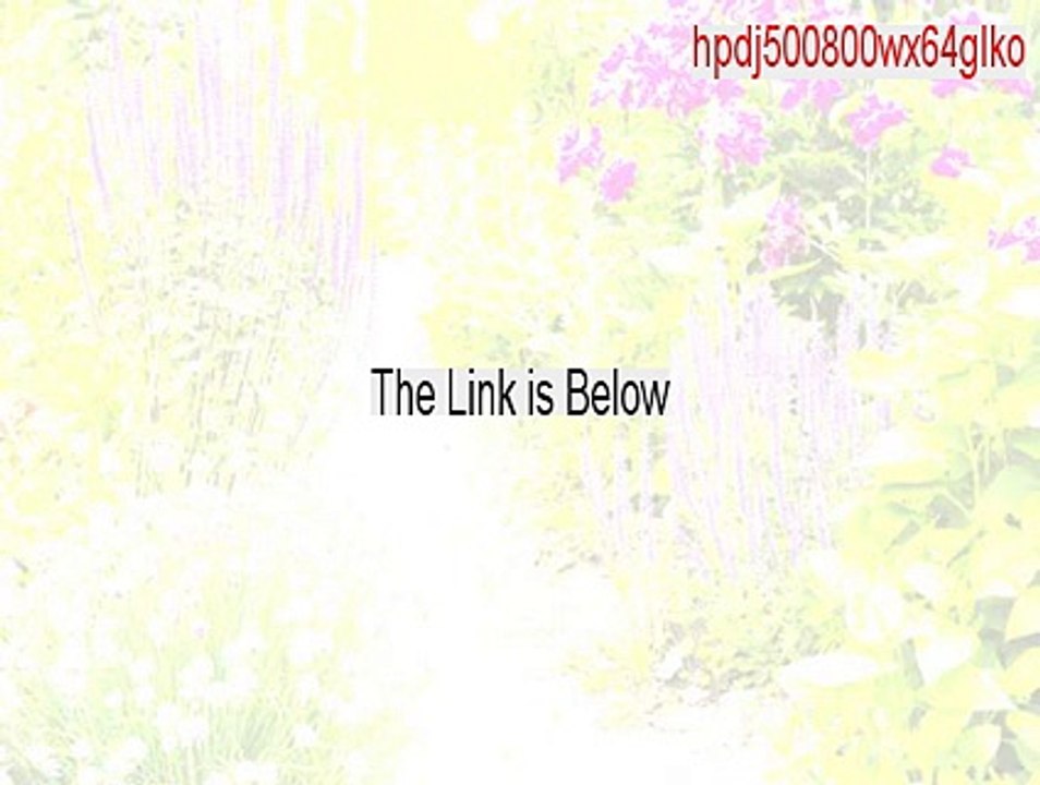 hpdj500800wx64glko.exe Free Download [Free Download]