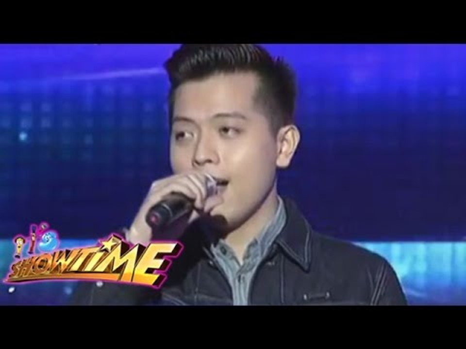 Jason Dy sings "I'm Not The Only One " on It's Showtime