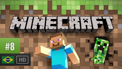 NO CÉU TEM PÃO? ACHEI MUITA COMIDA | Minecraft Gameplay Survival Comentado PT-BR [1080p] #8