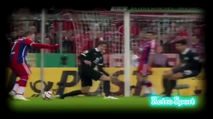 Bayern Munich vs Eintracht Braunschweig 2 - 0 All Goals Full Match Highlights DFB Cup 05/03/2015