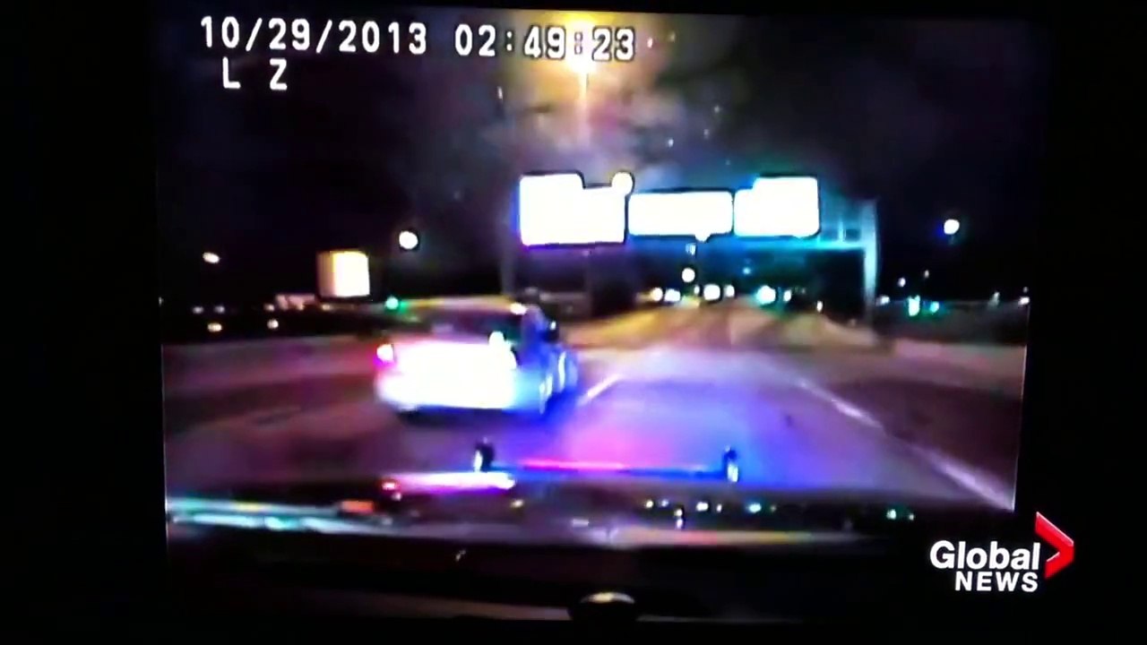 cop car accident