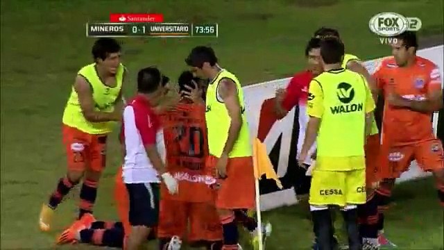 Mineros de Guayana 0 - 1 Universitario de Sucre Copa Libertadores 2015