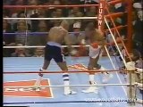 Sugar Ray Leonard fights Marvin Hagler