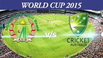 2015 WC AUS vs AFG Australia set World Cup record Clarke happy