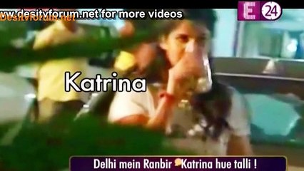 Ranbir Kapoor Katrina Kaif Dilli Mein Hue Sharab Ke Nashe Mein COSY 2015