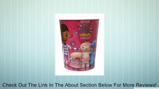 Disney Doc McStuffins Children's Tin Wastebasket Room Decor (Pink) Review