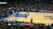 Russell Westbrook Monster Dunk - Sixers vs Thunder - March 4, 2015 - NBA Season 2014-15