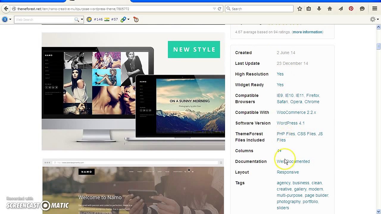 NAMO WordPress Theme - NAMO Theme Download
