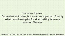 Cmple IEEE 1394 FireWire iLink DV Cable 4P 4P M/M 3FT (Black) Review