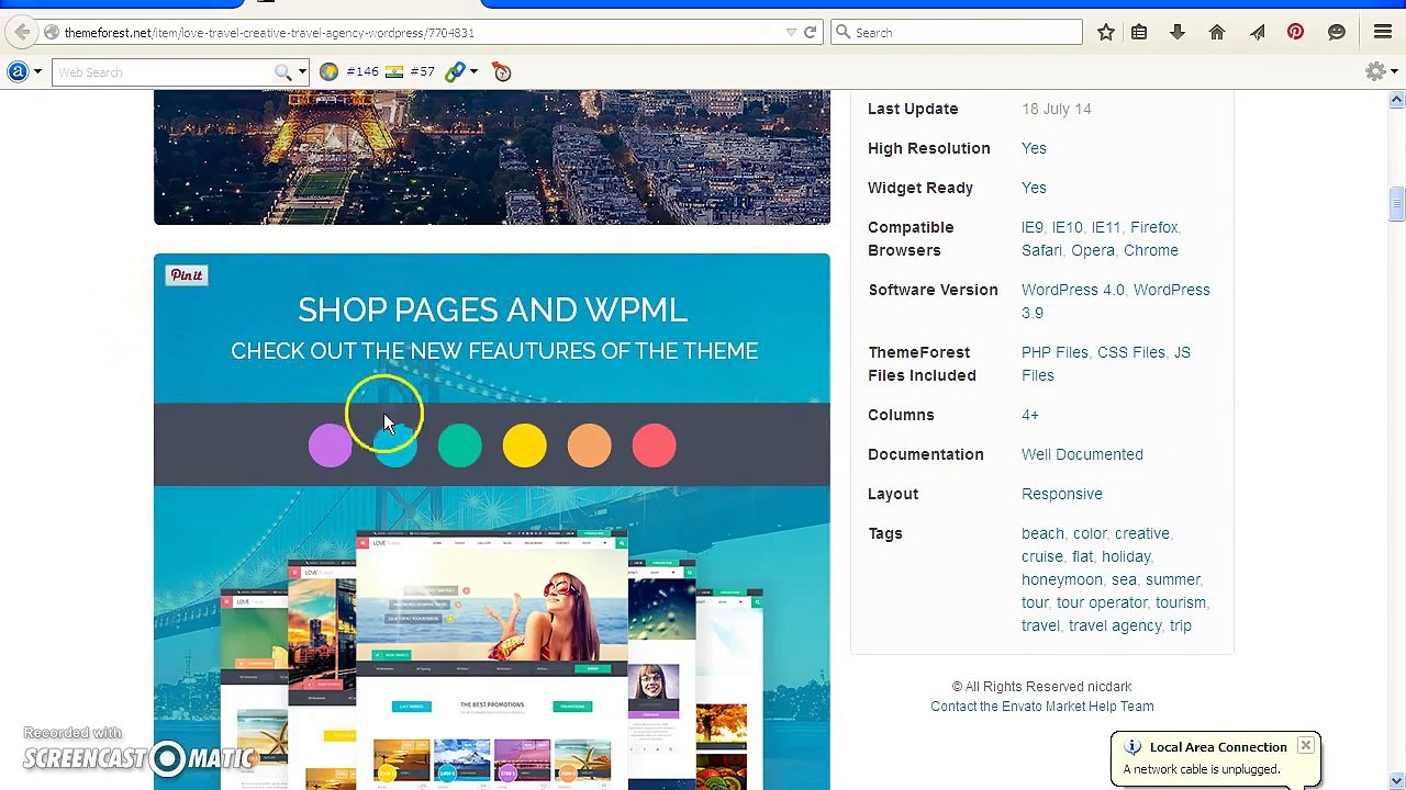 Love Travel WordPress Theme - Love Travel Theme Download
